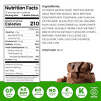 Orgain 38g High Protein Shake, Dairy Isolate Protein Milk, Chocolate Fudge, 6g BCAAs, 1g Sugar Per Serving, Meal Replacement, Ready to Drink, Keto Friendly, Gluten-Free 14 Fl Oz, (Pack of 24)