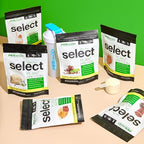 PEScience Select Vegan Protein Powder, Plant Based Protein Powder, Amazing Taste, Smooth Texture, Pea and Brown Rice Blend, Dairy Free, Lactose Free, Gluten Free – 5 Flavor Variety Pack, 25 Servings