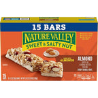 Nature Valley Sweet and Salty Nut Granola Bars, Dark Chocolate Peanut Almond, 15 Bars, 18 oz