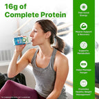 Orgain Organic Nutritional Vegan Protein Shake, Vanilla Bean - 16g Plant Based Protein, Meal Replacement, 21 Vitamins & Minerals, Fruits & Vegetables, Gluten Free, Non-GMO, 11 Fl Oz (Pack of 4)