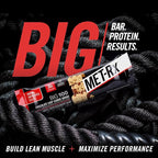 MET-Rx Big 100 Colossal Protein Bars, Chocolate Chip Cookie Dough Meal Replacement Bars, 9 Count (Pack of 1)
