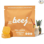 BEEJ Gummies for Couples - Natural Intimacy Gummy Candy - Romantic Gift for Birthday, Honeymoon, Anniversary, Valentines Day - No Artificial Flavors - Made in USA - 3 Pack, Piña Colada