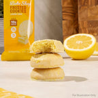 Quest Nutrition Frosted Protein Cookies Twin Pack, Lemon Cake, 1g Sugar, 10g Protein, 2g Net Carbs, Gluten Free, 16 Cookies