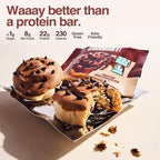 Legendary Foods Cinnamon Roll 22g Protein Bars – Gluten-Free, Low Carb Meal Option – Sweet Zero Sugar Snack, Keto-Friendly – 10-Pack High Protein Pre- or Post-Workout Nutrition Bars - Milk Chocolate