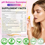 2 Packs Feminine Balance Gummies for Women - PH Balance Gummies Support Vaginal Flora, Gut Health & Immune System, Vegan, Gluten-Free, Tropical Pineapple Flavor (120 Count)