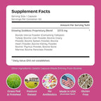 Female-Optimized Beef Organ Superfood (Beef Ovary Uterus, Liver, Kidney, Heart, & 6 More) - 100% Grass Fed & Finished, Pasture Raised Cattle, 3rd Party Tested - Nourish Your Inner Glow