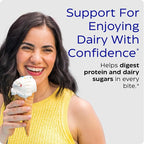 Enzymedica DairyAssist, 2-in-1 Digestive Enzymes for Dairy, Lactose and Casein Digestion, Fast-Acting Formula for Gas and Bloating Relief, 30 Capsules