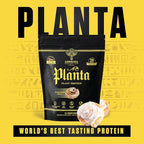 Ambrosia Planta - Premium Plant-Based Protein | Vegan & Keto Friendly | Gourmet Flavors with No Bloating or Stomach Upset | Gluten & Soy Free | No Added Sugar | 14 Servings | (Cinnamon Roll)