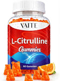 L Citrulline Gummies for Men - Powerful Vasodilator with Calcium, 1600mg per Serving, Extra Strength, Boosts Nitroxyl and Nitric Oxide Production, Supports Energy and Endurance, 60 Chewable Gummy