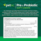 PetNC Natural Care Liver Flavor,Cheese Pre & Probiotic Soft Chews for Dog 120 ct (Pack of 1) (Packaging May Vary)