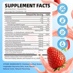 2 Pack Vegan Omega 3 Gummies 1000mg+CoQ10+Magnesium - w/Algae EPA 600mg & DHA 400mg, Fish Oil Omega-3 Supplements Alternative for Adults, for Brain, Eye, Immune Health, Strawberry Flavor, 120 Count
