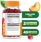 Lifeable Probiotics Gummies | 2 Billion CFU | Great Tasting Probiotic Gummies for Women | Probiotic Gummy for Gut Health and Immune Support | Probiotics for Women and Men | 90 Gummies