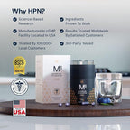 High Performance Nutrition Metabolism Booster, HPN M(6) Fat Burner, Natural Weight Loss Supplement, Support Lean Muscle, Increase Energy, Vegan Friendly, Clinically Tested, 60 Capsules