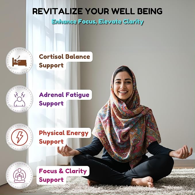 SHIFAA NUTRITION Halal Thyroid Support 30 Servings | Non-GMO Relief Supplement w/ B12, Iodine, Selenium, L-Tyrosine | Supports Energy, Metabolism, Focus, Clarity, Cortisol Balance