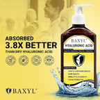 BAXYL® - Liquid Hyaluronic Acid for Joint Relief Supplement (Vegan, Gluten-Free, Non-GMO, Patented Oral MHB3) | 6 Oz, 36 Day Supply (2, 6 Fl Oz)