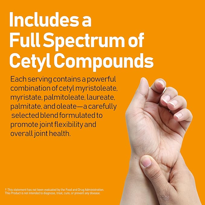 NANOWELL, Cetyl Myristoleate Complex, CMO, Ultra Support for Relief from Joint Discomfort and Stiffness, Advanced Joint Mobility & Comfort Formula 90 Capsules
