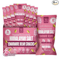 Where You Bean Edamame Beans Snack (Himalayan Salt) - Crunchy and Dry Roasted Edamame Beans - High Protein Snacks, Keto and Vegan Healthy Snacks for Adults & Low Carb Asian Snack 0.9 oz (Pack of 8)