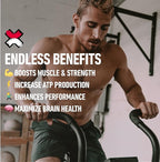 Xwerks Build Creatine Gummies for Men and Women, 120 Count, 100% Pure Creatine Monohydrate, Watermelon Flavored Muscle Building Gummies 4g Per Serving, Pre Workout Anti Melting, 5000mg Total Creatine