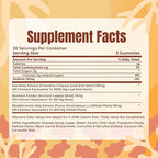 TrueSeaMoss Gummies 3000mg – Irish Sea Moss with Bladderwrack & Burdock Root – 3-in-1 Formula – Fruity Flavor – 60 Gummies