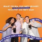 60 Count Post Party Gummies – DHM, Milk Thistle & Electrolytes – Wellness Support – Strawberry Flavor – Wake Up Refreshed