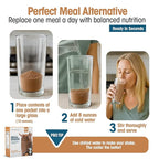WonderSlim Meal Replacement Shake, Chocolate Salted Caramel, 15g Protein, 24 Vitamins & Minerals, Gluten Free, Low Carb (7ct)
