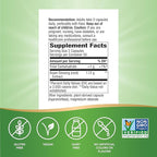 Nature's Way Asian Ginseng, Fights Fatigue*, 1,120mg Per 2-capsule Serving, Non-GMO Project Verified, Vegan, 100 Capsules (Packaging May Vary)