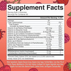MARYRUTH'S Kids Vitamins USDA Organic | Multivitamin Gummies + Postbiotics for Ages 4+ | Multivitamin for Kids with Lactobacillus Rhamnosus | Children’s Vitamins | Vegan | Non-GMO | 60 Count
