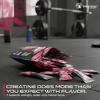 WELLNESS LABSRX Creatine Monohydrate Powder Sachets 300g – Fruit Punch Flavor Micronized Creatine Powder Supplement, Creatine for Women and Men, Supports Strength, Energy, Performance - 60 Servings