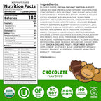 Orgain Organic Kids Nutritional Protein Shake, Chocolate, Healthy Kids Snacks, 8g Dairy Protein, 3g Fiber, 22 Vitamins & Minerals, No Soy Ingredients, Gluten Free, Non-GMO, 8.25 Fl Oz (Pack of 24)