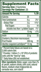 Align Probiotic, Women's Dualbiotic, Womens Probiotic Gummies, Prebiotics and Probiotics for Women, with Cranberry for Urinary Tract Health*, Cranberry Flavor, 50 Gummies