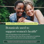 Gaia Herbs Vitex Berry - Vitex Traditionally Used to Support Hormone Balance for Women & a Healthy Menstrual Cycle* - 180 Vegan Liquid Phyto-Caps (90 Servings)