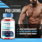 ProLiving Gummies, Pro Living Performance Gummy - Maximum Strength Supplement Gummies, All Natural Support Overall Health & Wellness, Premium ProLiving Advanced Support Gummy Reviews (60 Gummies)