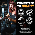 Nutrex Research Carniburn Liquid L Carnitine 3000mg – Thermogenic Liquid Fat Burner for Men & Women with MitoBurn, InnoSlim, GBBGO - Stimulant Free Metabolism Booster - Sour Gummy Worms 31 SV
