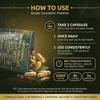Liposomal Herbal Parasite & Gut Detox, 120 Capsules, 5X Better Absorption, with Black Walnut, Wormwood, Clove, Pumpkin Seed, Garlic, Oregano, PAU D'Arco, Papaya