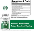 NutraOne DetoxOne 30 Day Extra Strength Detox Cleanse Supports Healthy Digestive Function And Weight Loss| Promotes Detoxification, Increases Energy & Improves Nutrient Absorption*