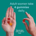 SmartyPants Prenatal Vitamins for Women, Multivitamin Gummies: Omega 3 Fish Oil (EPA/DHA), Biotin, Methylfolate, Vitamin D3, C, Vitamin B12, B6, A, K & Zinc, Inositol, 80 Count (20 Day Supply)