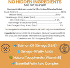 Salmon Oil for Dogs - Premium Fish Oil for Skin and Coat Health - Omega 3 Supplement - Supports Itchy Skin - 8 oz Liquid - Norwegian Dog Salmon Oil - Essential Dog Supplement
