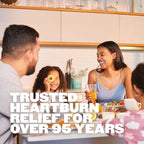 TUMS Gummy Bites Dietary Supplement for Occasional Heartburn Relief, Upset Stomach and Acid Indigestion, Cherry Berry Burst - 108 Count