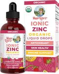 MaryRuth's Organic Liquid Zinc Supplement for Kids & Adults | Immune Support | Skin Health | Antioxidant | Cellular Metabolism | Zinc Sulfate | Vegan | Non-GMO | Sugar Free | Gluten Free | 4 oz