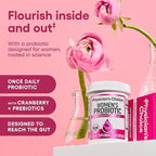 Physician's Choice Probiotics - PH Balance, Digestive, UT, & Feminine Health - 50 Billion CFU - 6 Unique Strains for Women - Organic Prebiotics, Cranberry Extract+ - Probiotic - 60 CT