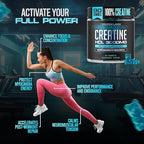 Creatine HCl 3000mg Per Serving - Raspberry Flavor - Vegan Gummies (90 Count, Single Pack)