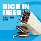 Quest Nutrition Crispy Cookies & Cream Hero Protein Bar, 18g Protein, 1g Sugar, 3g Net Carb, Gluten Free, Protein Snack, Keto Friendly, 4 Count
