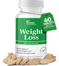 Fat Burner for Women & Men - Weight Loss Supplements with Green Tea Extract, Chromium, Vitamin B6 - Energy Booster, Belly Fat Burner & Appetite Suppressant Diet Pills - 60 Tablets