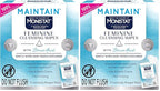 Monistat Feminine Wipes, 12 Ct, Pack of 2 | With Boric Acid | Fragrance Free