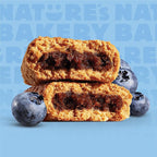 Nature’s Bakery Whole Wheat Fig Bars, Blueberry, Real Fruit, Vegan, Non-GMO, Snack bar, 6 Count (Pack of 6)