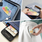 NatureTouch Weekly Pill Organizer, BPA Free Medicine Organizer Rainbow 7 Day Pill Box, Daily Portable Pill Conatainer for Pills/Vitamin/Fish Oil/Supplements [Lastest Version]