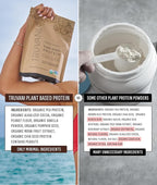 Truvani Vegan Pea Protein Powder | Chocolate Peanut Butter | 20g Organic Plant Based Protein | 1 Serving | Keto | Gluten & Dairy Free | Low Carb | No Added Sugar