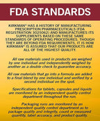Kirkman - Yeast Aid Advanced Formula - 200 Capsules - Supports Yeast Control - Immune System Support - Hypoallergenic