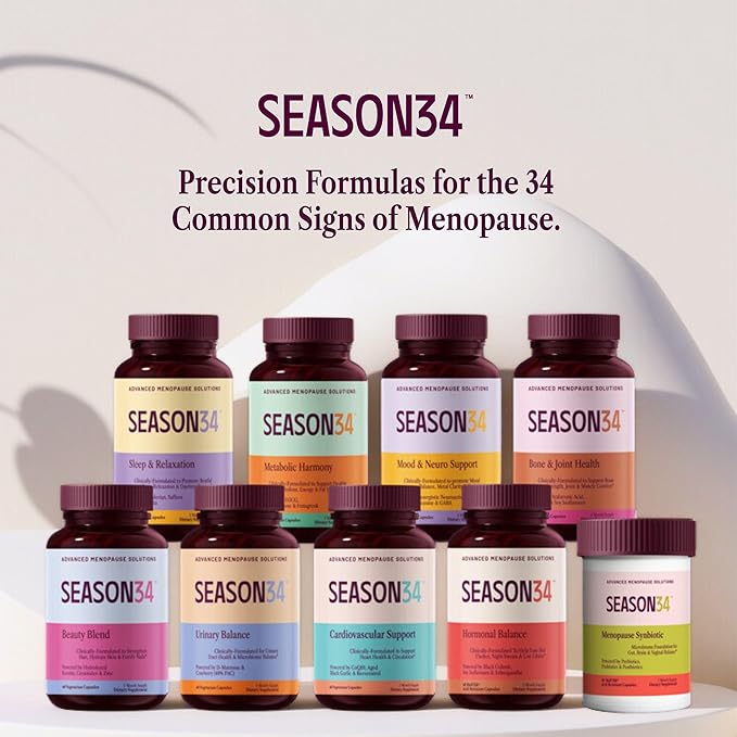 Bone & Joint Health for Women | Hyaluronic Acid, Soy Isoflavones, Resveratrol & Vitamin D3 for Flexibility, Mobility & Bone Strength Support | Menopause Joint & Bone Wellness, 60 Capsules