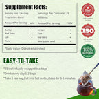 Eastrue Herbal Tea for Sleepytime-Caffeinated Barley Tea Blend 8 Natural Herbs with Jujube Dates,Goji berry, Promotes Healthy Digestion,Pressure Balance,Menopause,Organic,25 Tea Bags